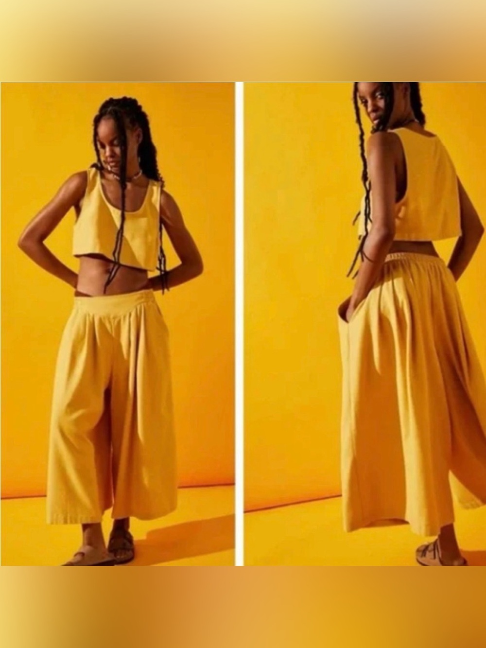 Free People Maritza Culotte Set